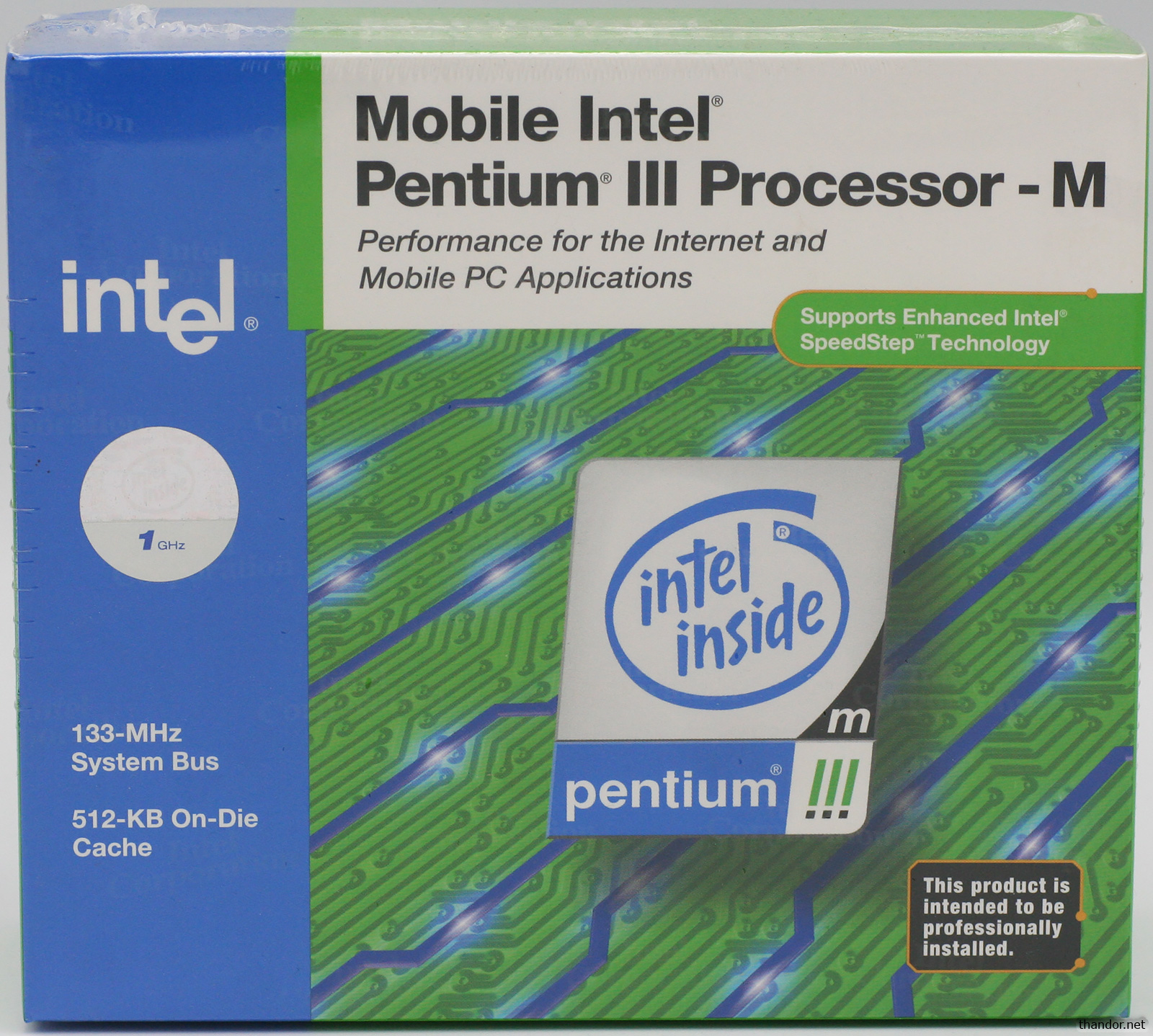 Intel INTEL SL3PL Mobile Pentium 3m 650MHz Processor CPU 645814141213 