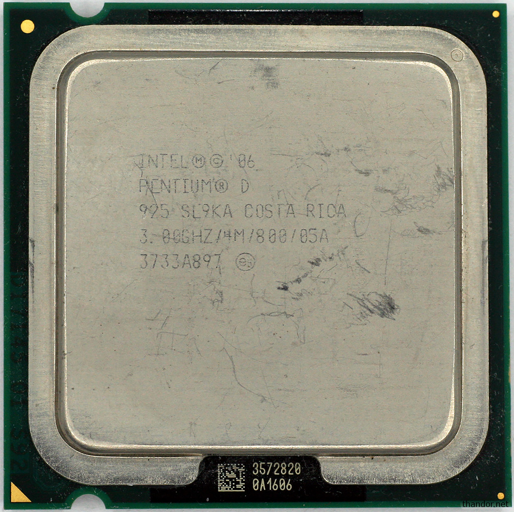 server Kneden weg thandor.net - Pentium D 925 (3 GHz)