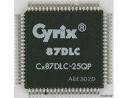 Cyrix Cx87DLC 25QP 'N/A'